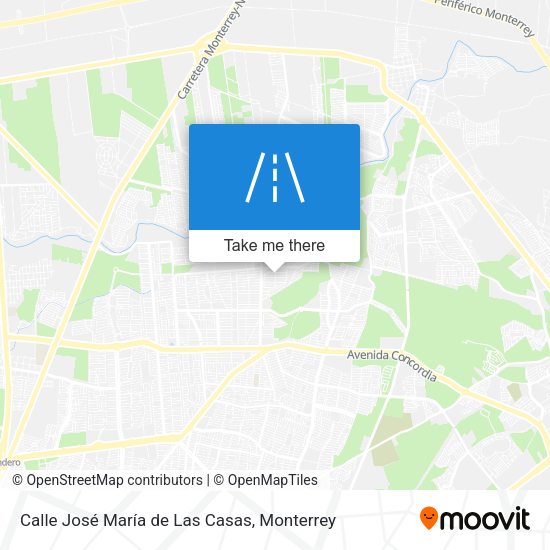 Calle José María de Las Casas map