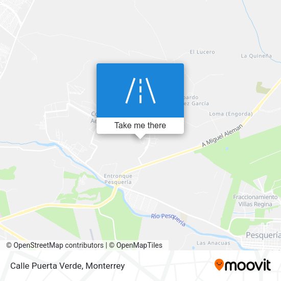 Mapa de Calle Puerta Verde