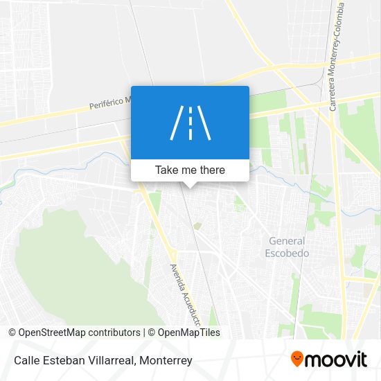 Calle Esteban Villarreal map