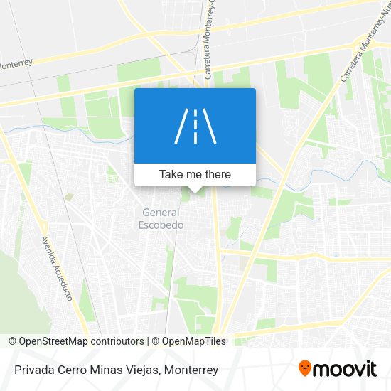 Privada Cerro Minas Viejas map