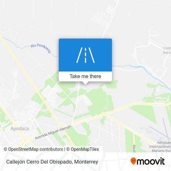 Mapa de Callejón Cerro Del Obispado