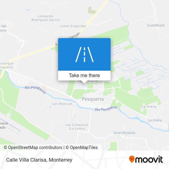 Calle Villa Clarisa map