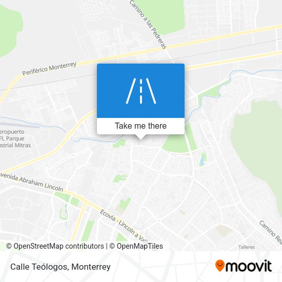 Calle Teólogos map