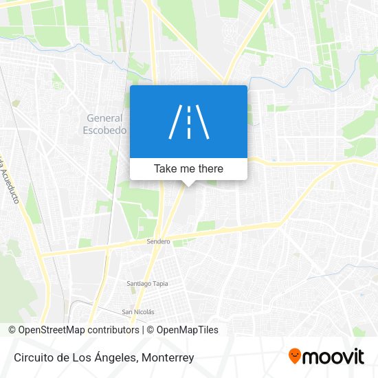 Circuito de Los Ángeles map