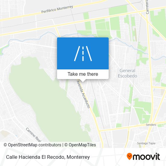 Calle Hacienda El Recodo map