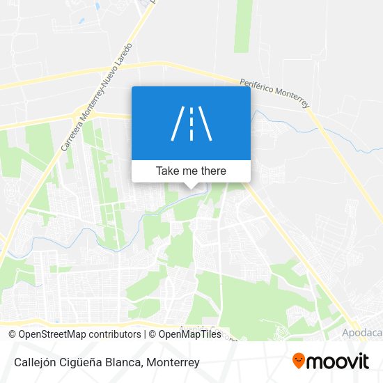 Callejón Cigüeña Blanca map