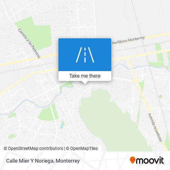 Mapa de Calle Mier Y Noriega
