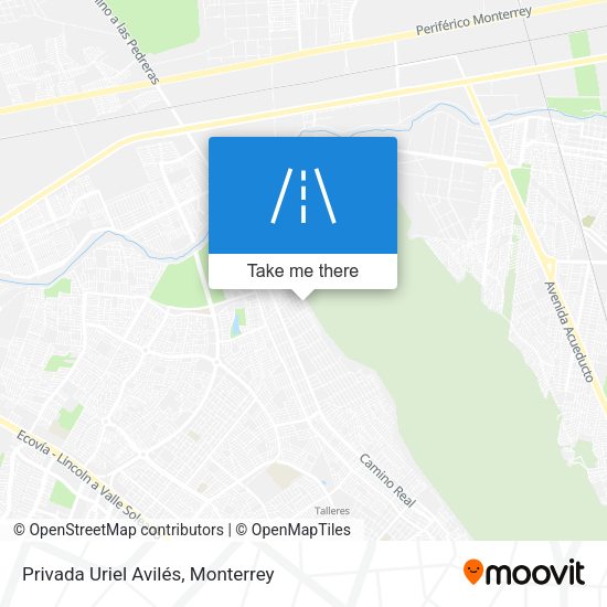 Mapa de Privada Uriel Avilés