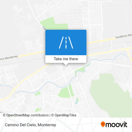 Mapa de Camino Del Cielo