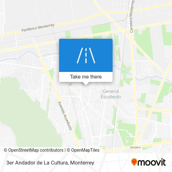 3er Andador de La Cultura map