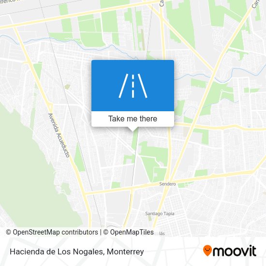 Hacienda de Los Nogales map