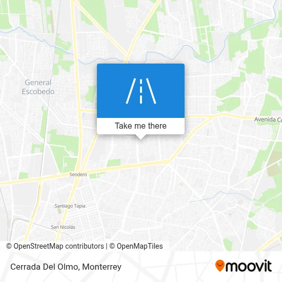 Cerrada Del Olmo map