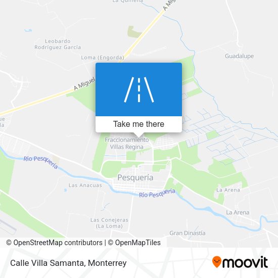 Calle Villa Samanta map