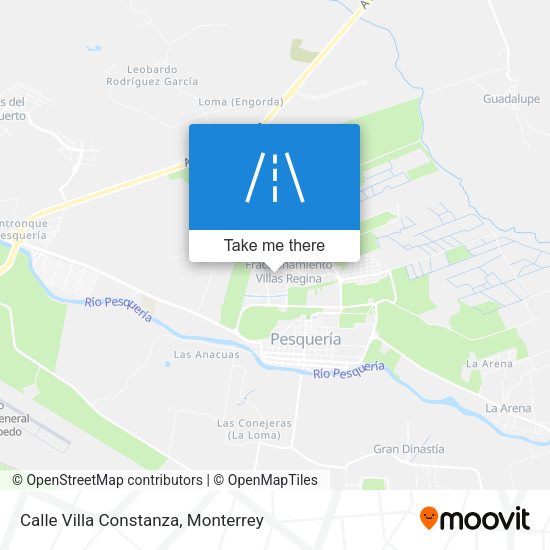 Calle Villa Constanza map