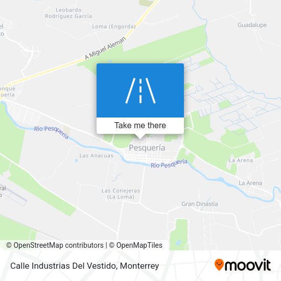 Calle Industrias Del Vestido map