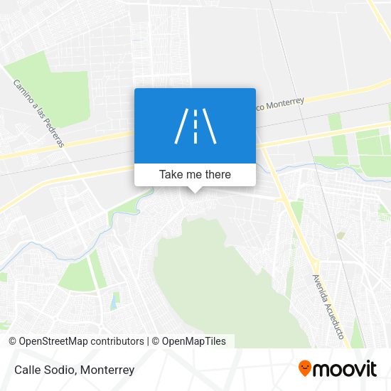 Mapa de Calle Sodio