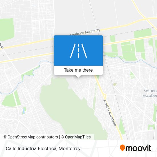 Mapa de Calle Industria Eléctrica