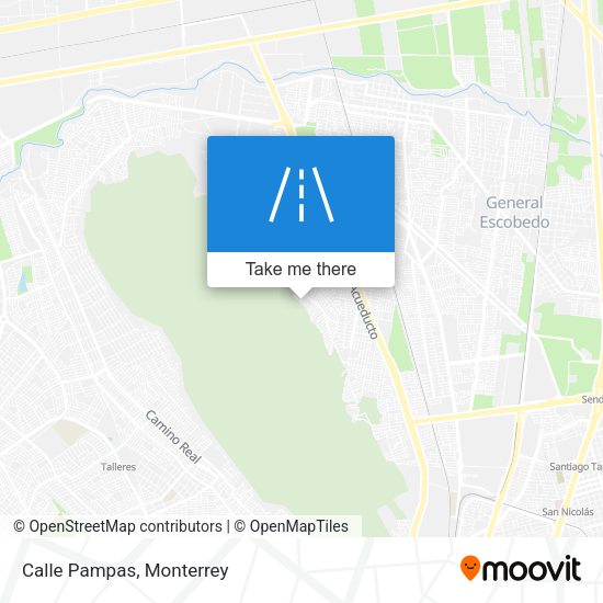 Mapa de Calle Pampas