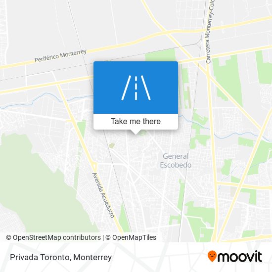 Privada Toronto map