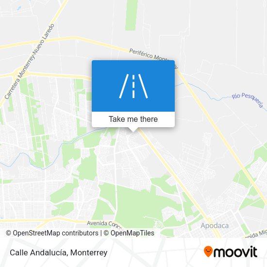 Calle Andalucía map