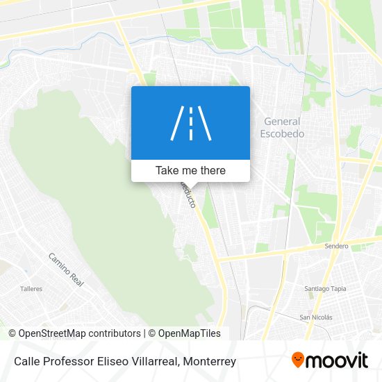 Calle Professor Eliseo Villarreal map
