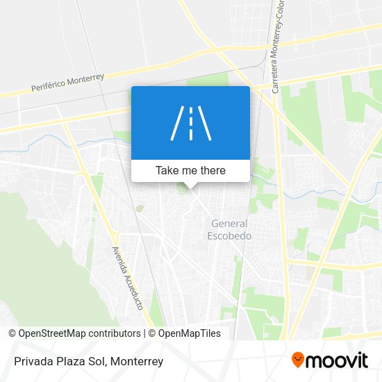 Mapa de Privada Plaza Sol