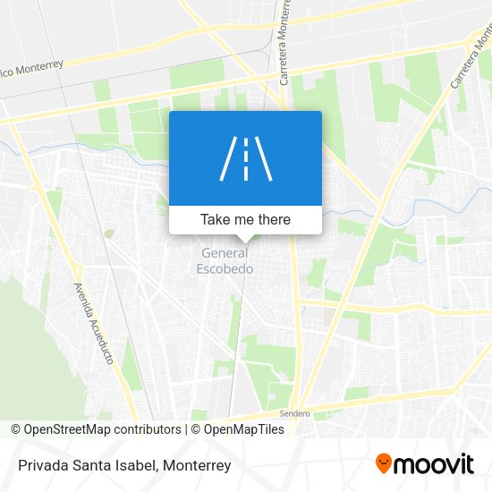 Privada Santa Isabel map