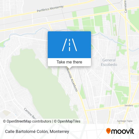 Calle Bartolomé Colón map