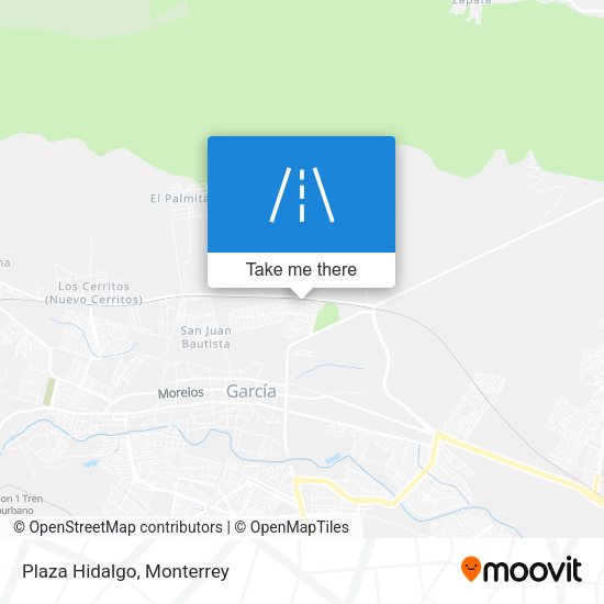 Mapa de Plaza Hidalgo