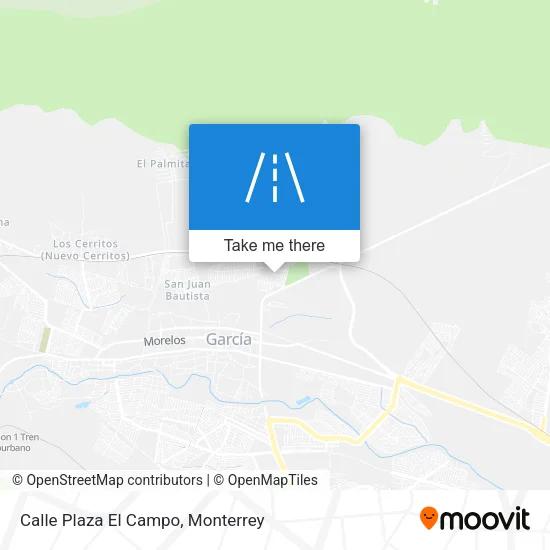 Mapa de Calle Plaza El Campo