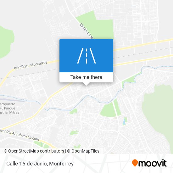 Calle 16 de Junio map