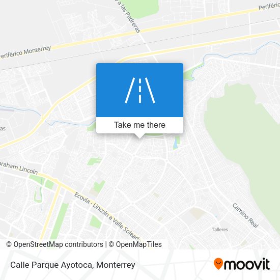 Calle Parque Ayotoca map