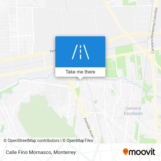Calle Fino Mornasco map