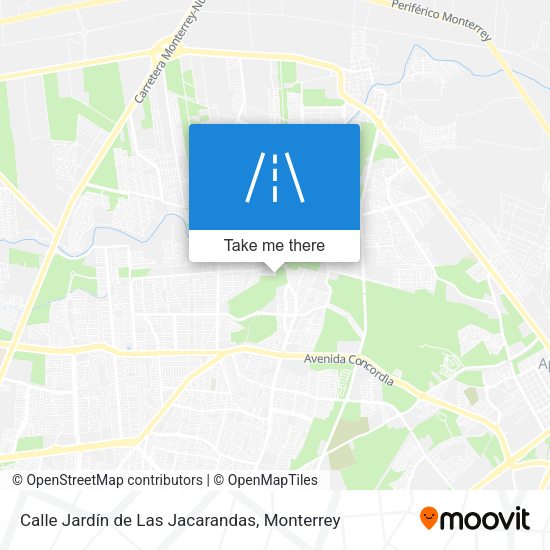 Calle Jardín de Las Jacarandas map