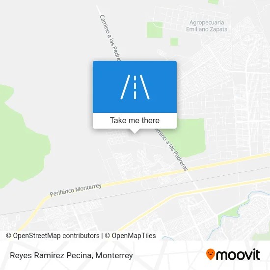 Reyes Ramirez Pecina map