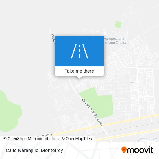 Mapa de Calle Naranjillo