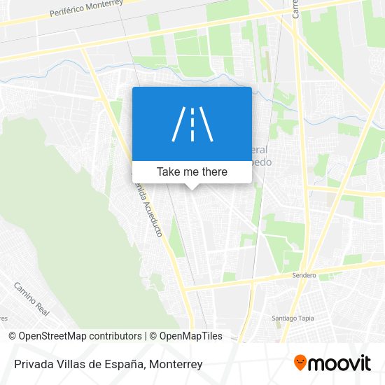 Mapa de Privada Villas de España