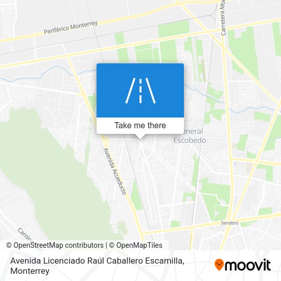 Avenida Licenciado Raúl Caballero Escamilla map