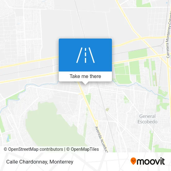 Mapa de Calle Chardonnay