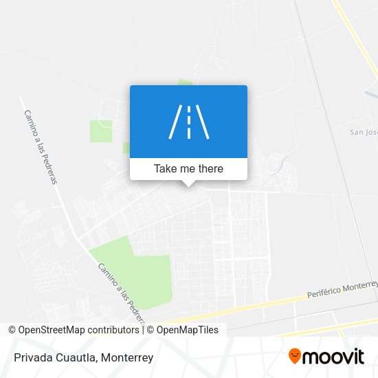 Mapa de Privada Cuautla
