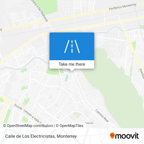 Mapa de Calle de Los Electricistas