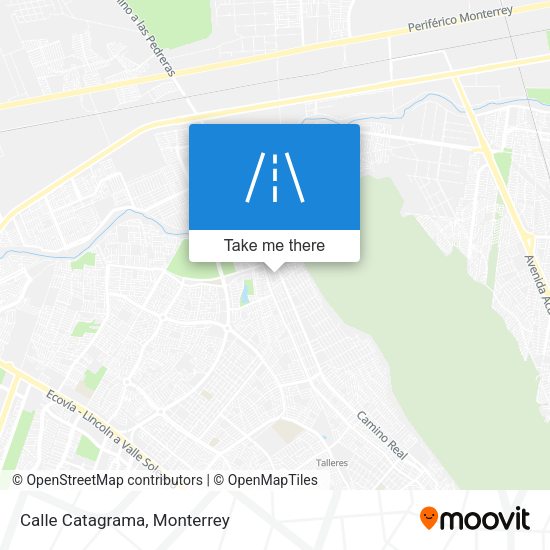 Mapa de Calle Catagrama