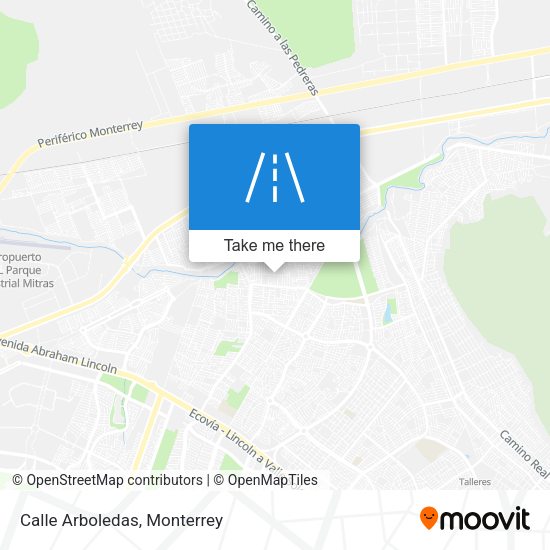 Mapa de Calle Arboledas