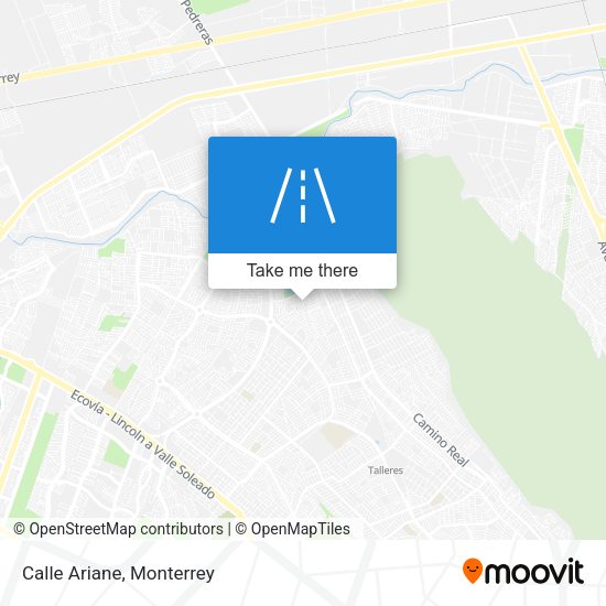 Mapa de Calle Ariane
