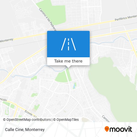 Calle Cine map