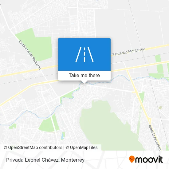 Privada Leonel Chávez map