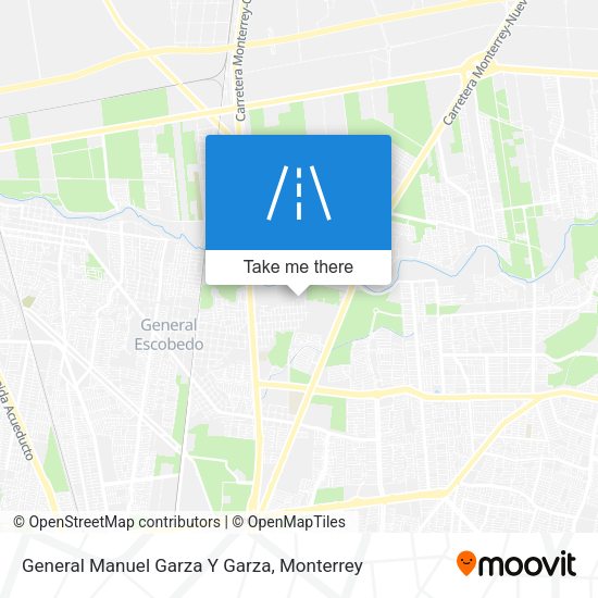 Mapa de General Manuel Garza Y Garza