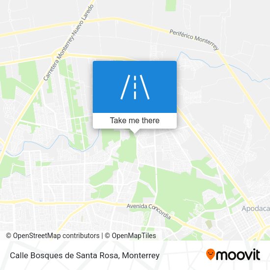 Calle Bosques de Santa Rosa map