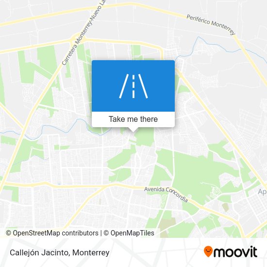 Mapa de Callejón Jacinto