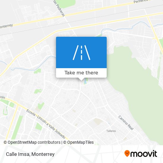 Calle Imsa map